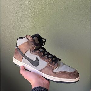 Size 11 Nike Dunk SB Pro High Baroque Brown Men’s Nike Shoe